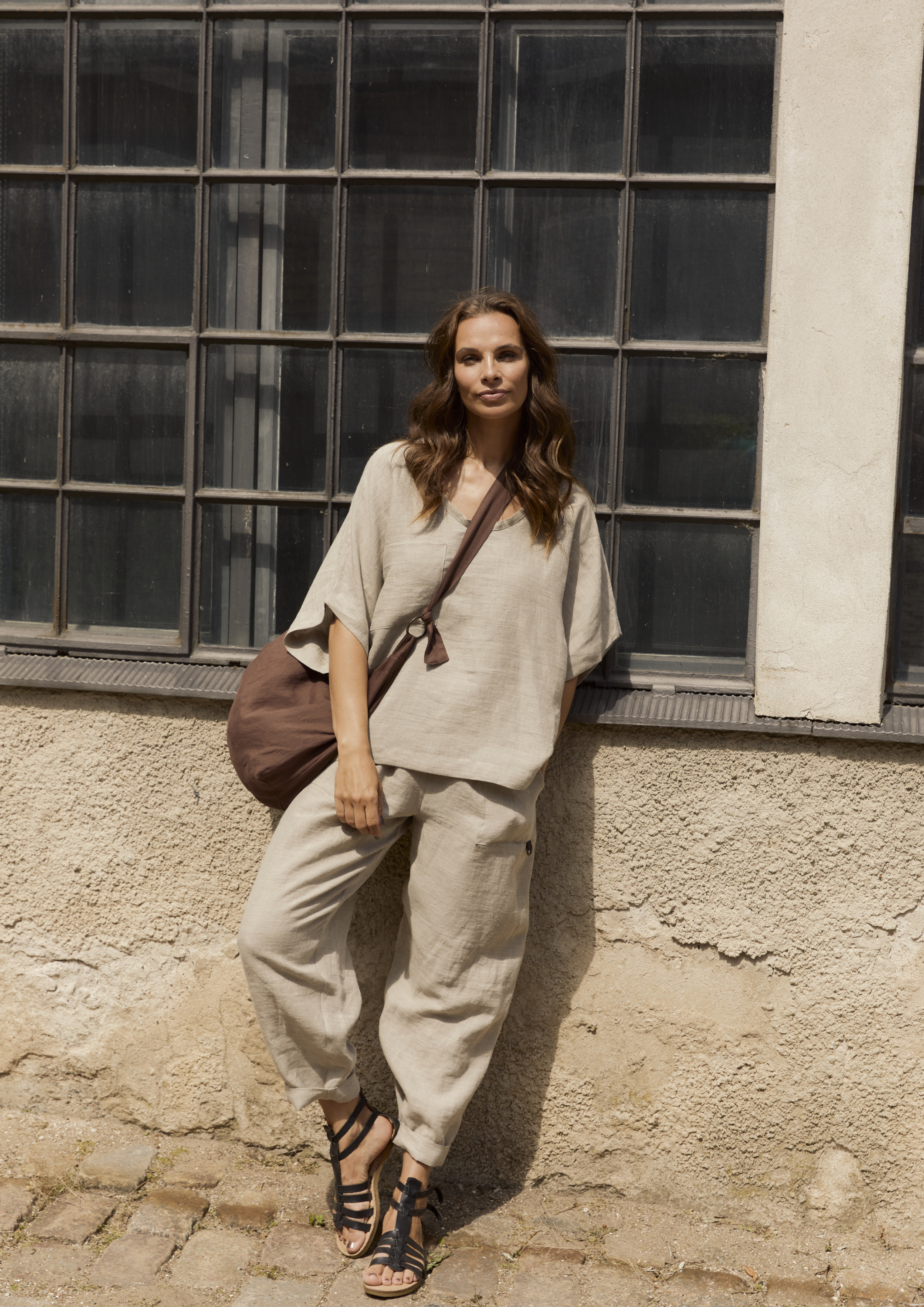 HSCP Shirt 100 % Hanf natur XS - XL