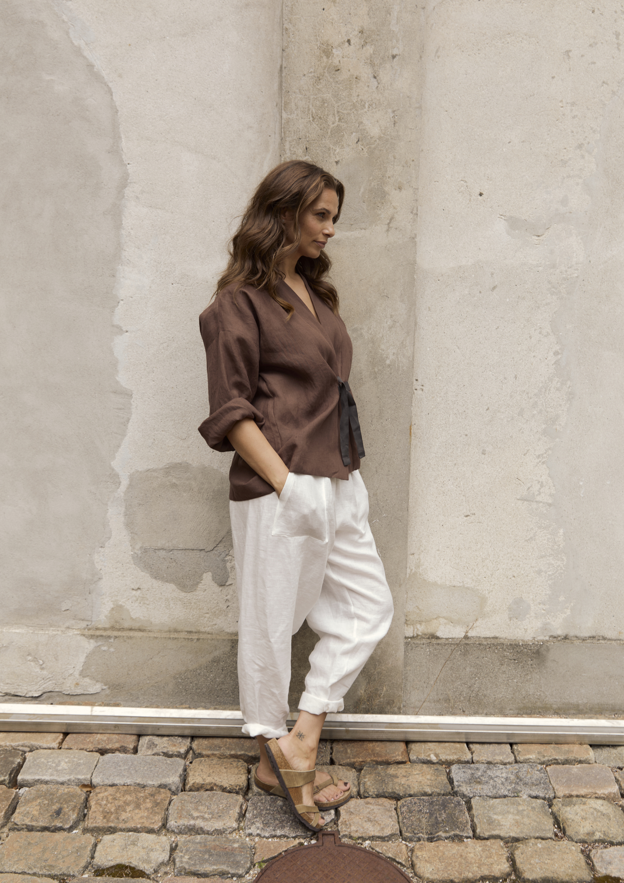 HSCP Kimono 100 % Hanf XS - XL   