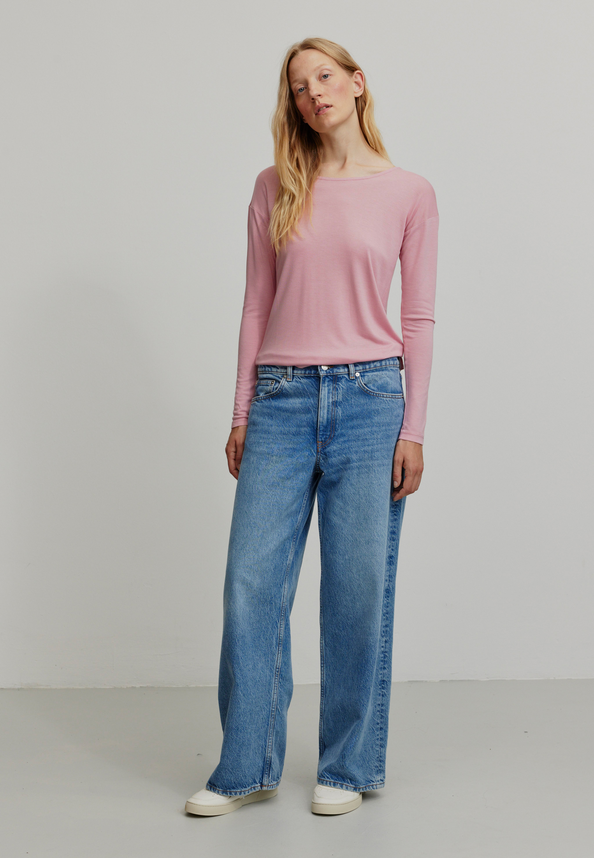 FUCHSIA Longsleeve aus LENZING™ ECOVERO™  XS - XL 