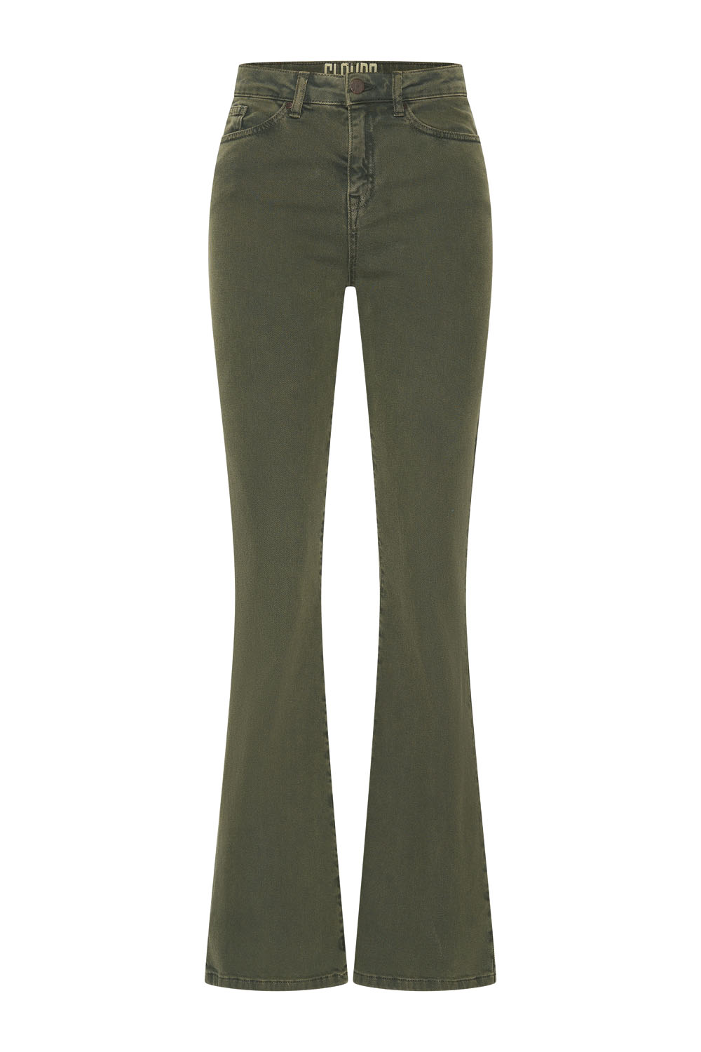 Jeans Schlaghose grün Gr.34-42 