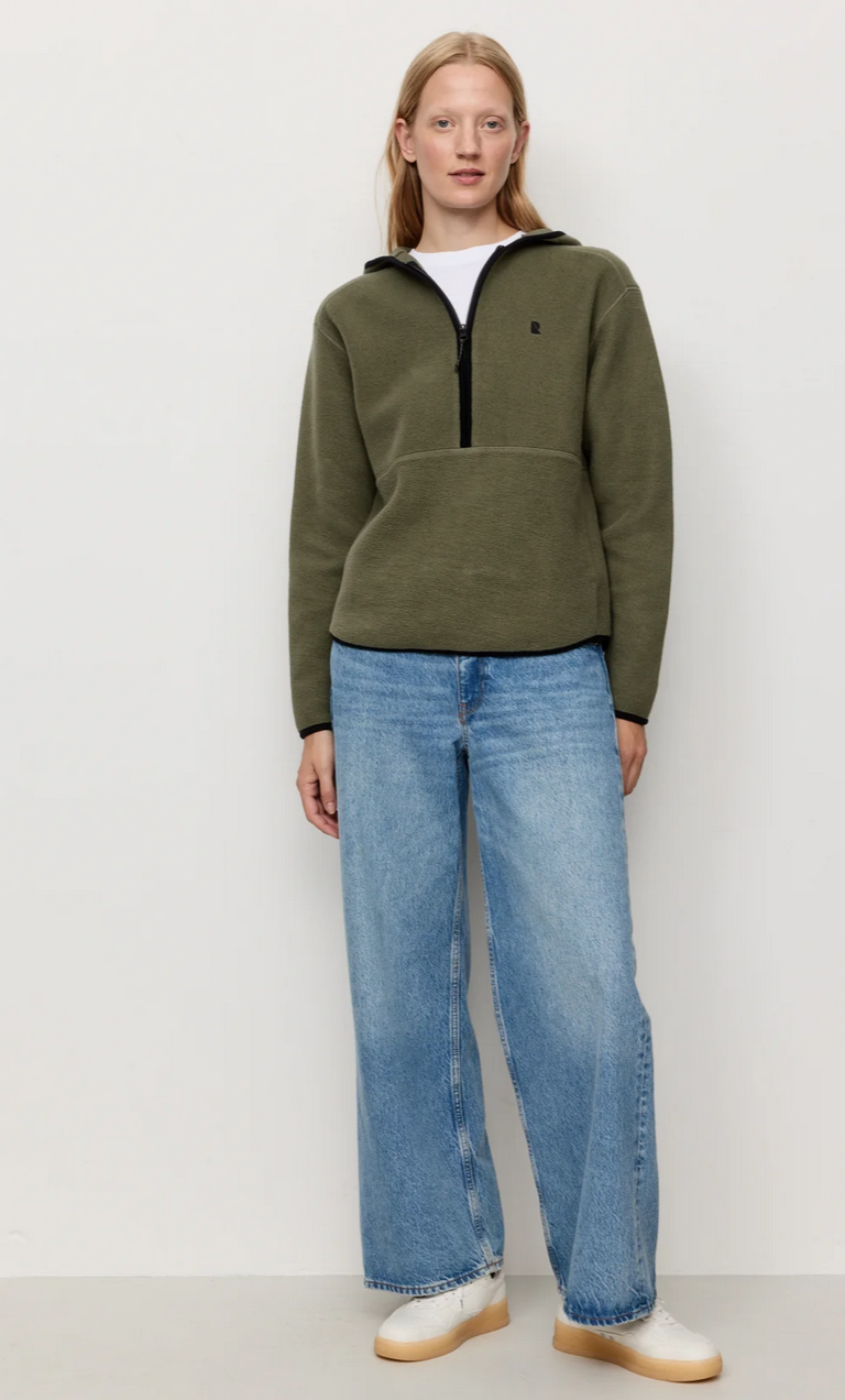 FORSITHIA Fleece Hoodie green