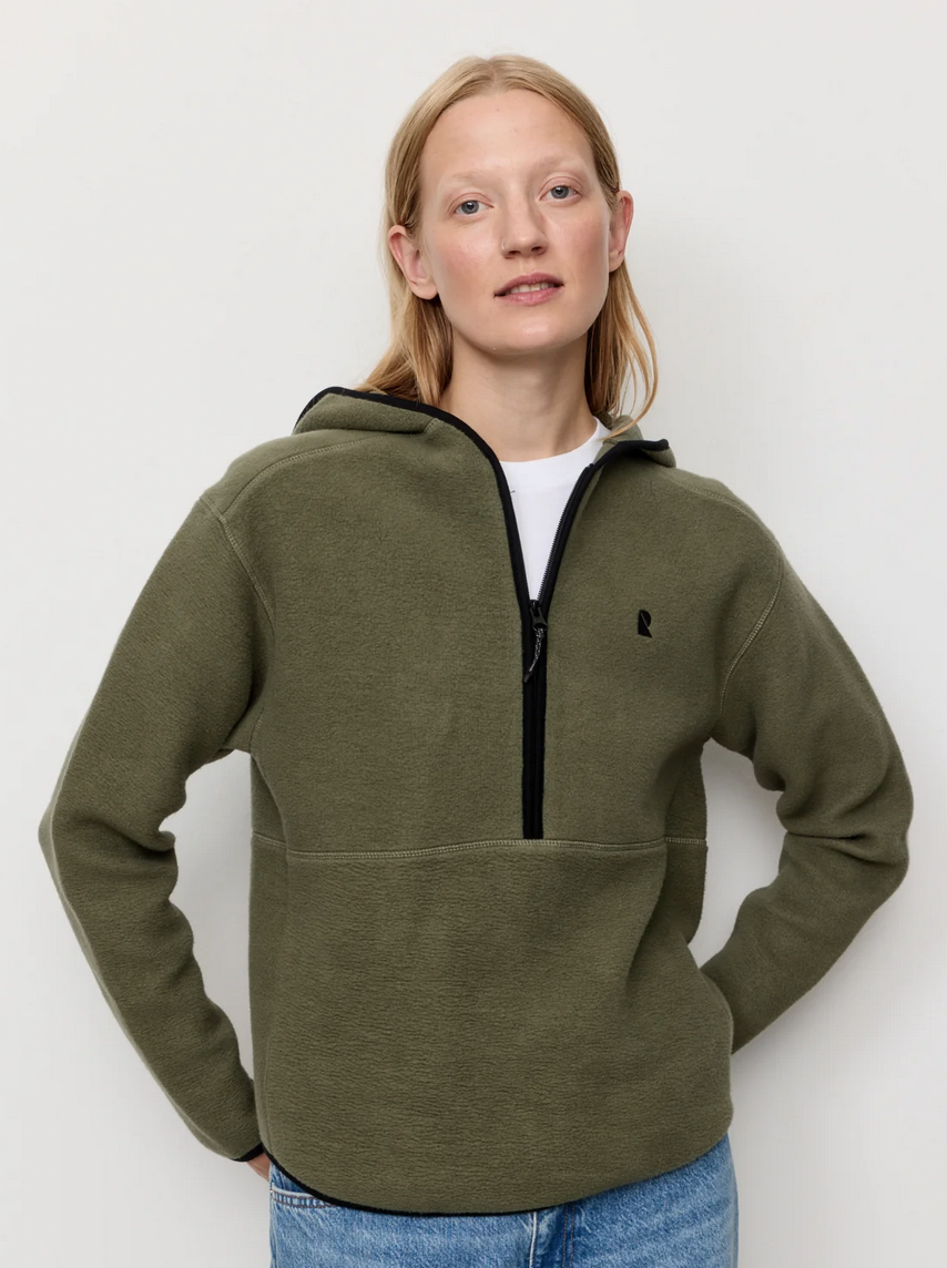 FORSITHIA Fleece Hoodie green