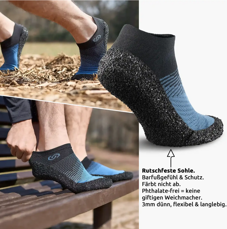 SKINNERS Sockenschuhe Comfort marine
