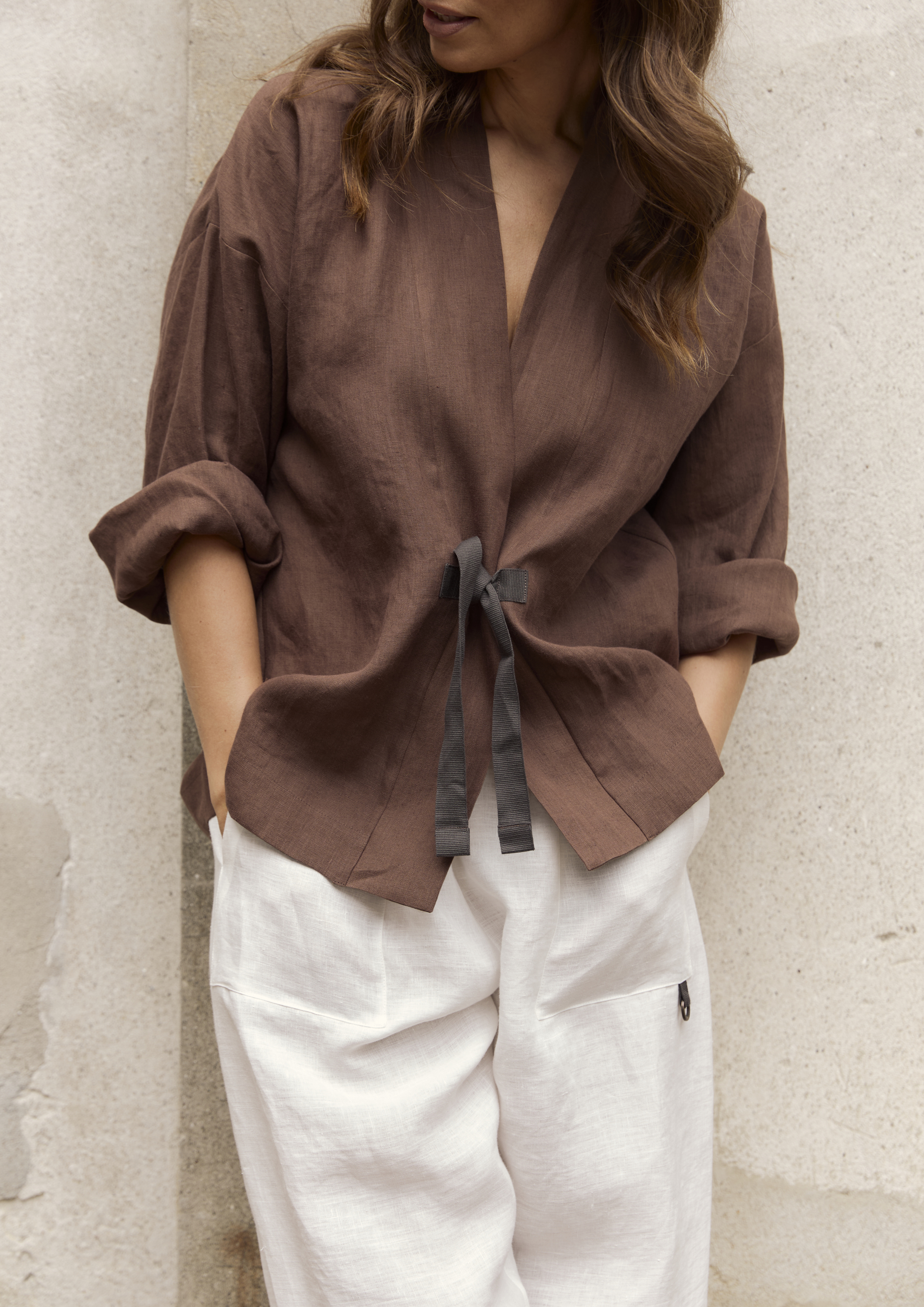 HSCP Kimono 100 % Hanf XS - XL   