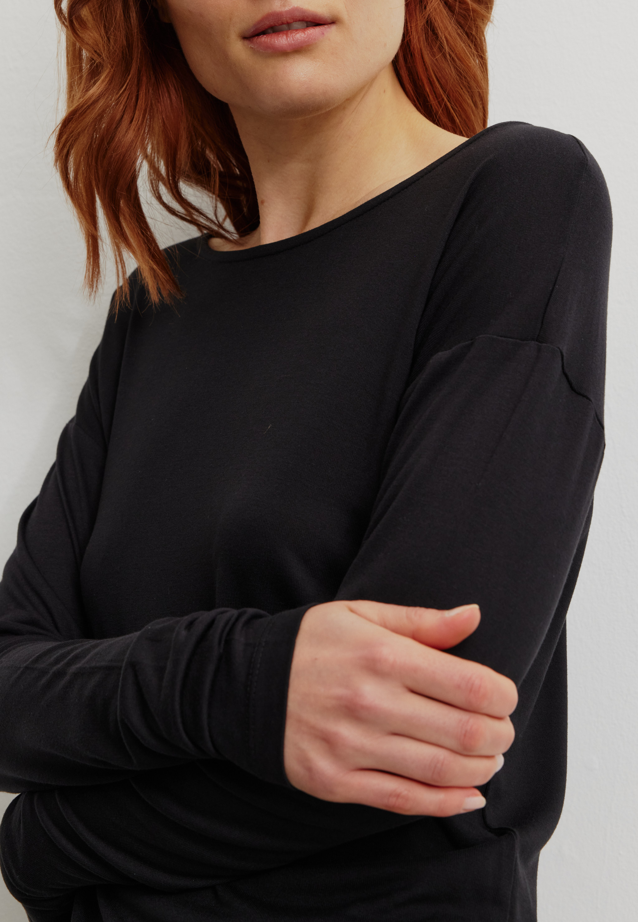 FUCHSIA Longsleeve aus LENZING™ ECOVERO™  XS - XL  