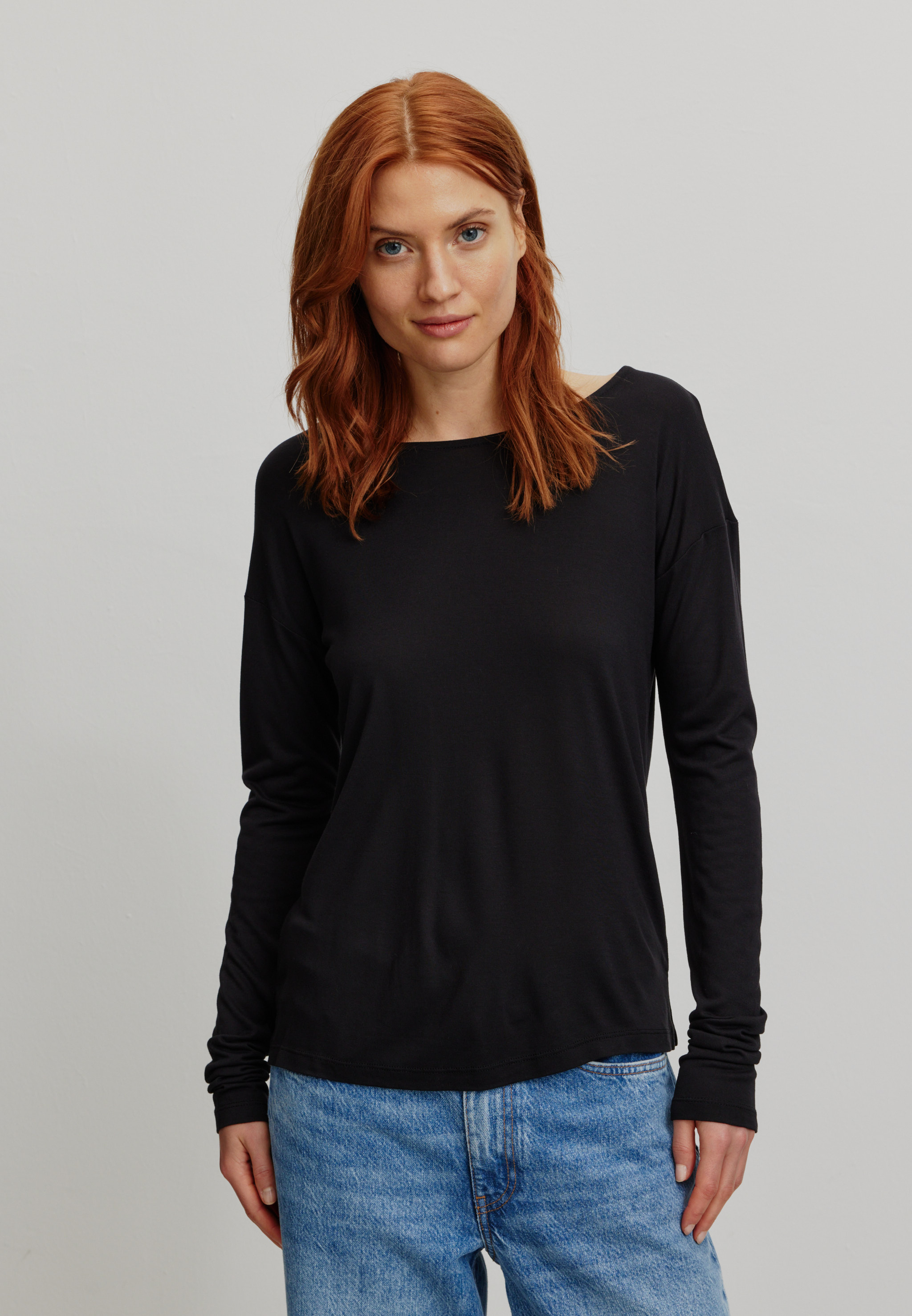 FUCHSIA Longsleeve aus LENZING™ ECOVERO™  XS - XL  