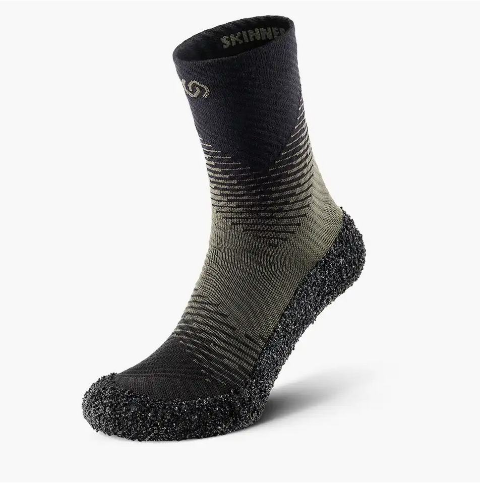 SKINNERS Sockenschuhe Compression pine