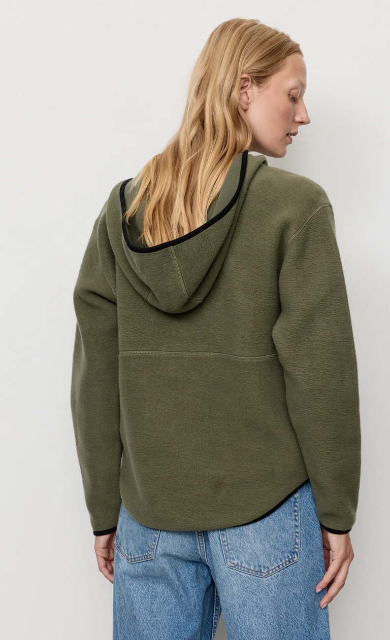 FORSITHIA Fleece Hoodie green