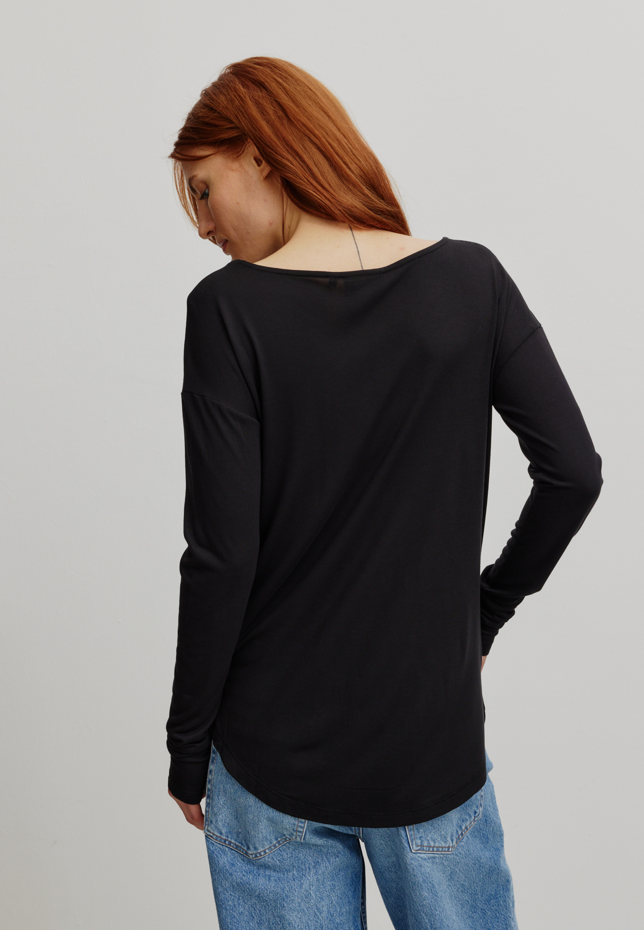 FUCHSIA Longsleeve aus LENZING™ ECOVERO™  XS - XL  