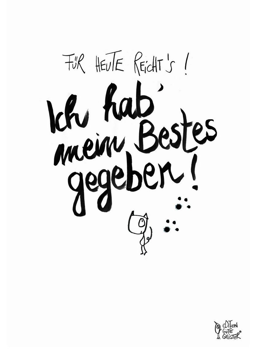 Geschirrtuch "Mein Bestes" - eDITION GUTE GEISTER  