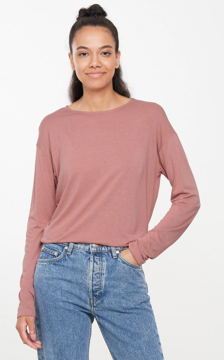 FUCHSIA Longsleeve aus LENZING™ ECOVERO™  XS - XL 